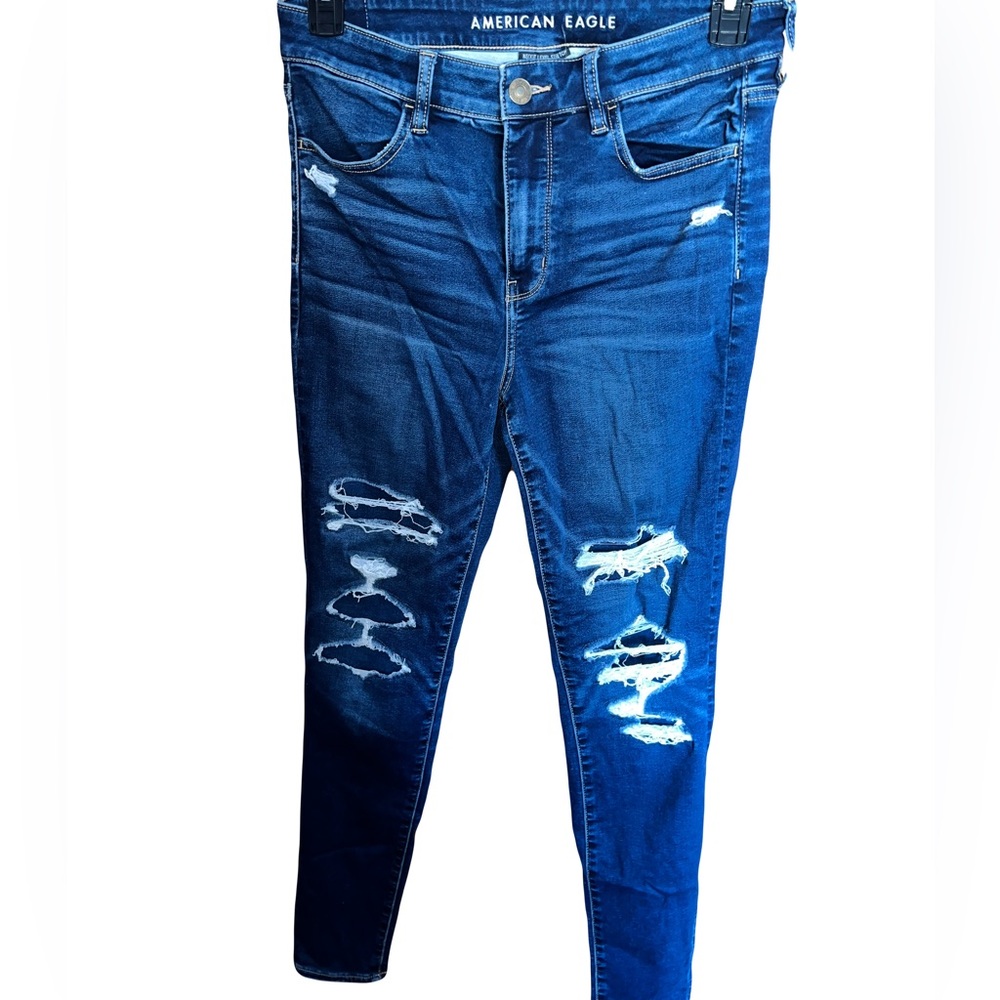 American Eagle jeans size 12 length X-long Hi-Rise Jegging